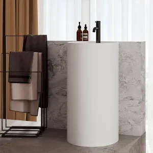 Умывальник Осло 450x800, Белый матовый, Solid Surface