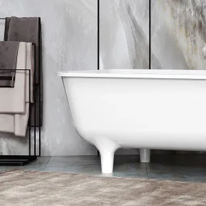 Ванна Саламанка 1700, Белый матовый, Solid Surface