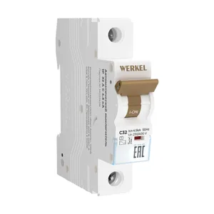 Автоматический выключатель Werkel W901P324 / Автоматический выключатель 1P 32 A C 4,5 кА