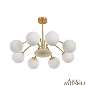 Потолочная люстра Arte Milano Neapol71069 271069/8 GD