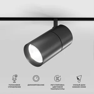 Трековый светильник Elektrostandard Slim Magnetic 85197/01 Slim Magnetic Умный трековый светильник 20W 2700-6500K Dim R03 (черный)