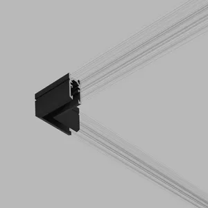 Коннектор для шинопровода Elektrostandard Mini Magnetic Mini Magnetic Коннектор угловой для накладного шинопровода (черный) 85179/00