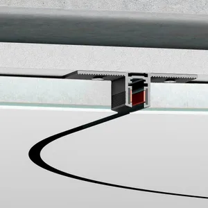 Шинопровод Elektrostandard Mini Magnetic Mini Magnetic Шинопровод под ГКЛ 12,5 мм (черный) (600?) 85219/00