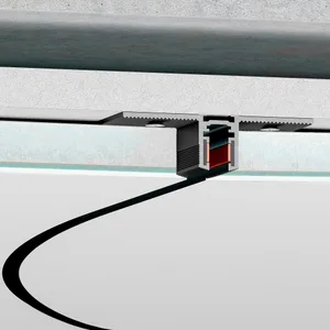 Шинопровод Elektrostandard Mini Magnetic Mini Magnetic Шинопровод под ГКЛ 12,5мм (черный) (1200?) 85221/00