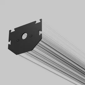 Заглушка Elektrostandard Slim Magnetic Slim Magnetic Заглушки для шинопровода в натяжной потолок 85204/00 (черный) (2 шт.) 85206/00