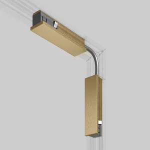 Коннектор для шинопровода Elektrostandard Line Magnetic Brass Line Гибкий коннектор (латунь) 85007/00