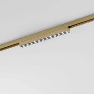 Трековый светильник Elektrostandard Line Magnetic Brass Line Трековый светильник 10W 4000K (латунь) 85528/01