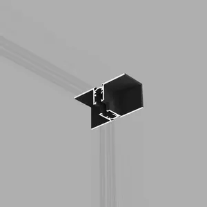 Коннектор для шинопровода Elektrostandard Mini Magnetic Mini Magnetic Коннектор угловой внутренний для встраиваемого шинопровода (черный) 85178/00