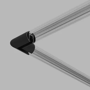 Коннектор для шинопровода Elektrostandard Mini Magnetic Mini Magnetic Коннектор угловой для накладного шинопровода Round (черный) 85215/00