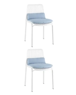 Комплект стульев Stool Group D-012S white X2