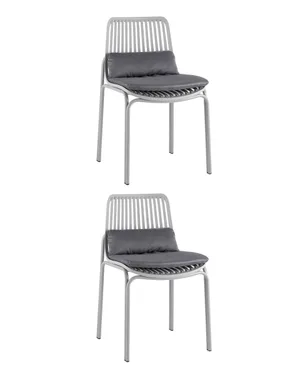Комплект стульев Stool Group D-012S grey X2
