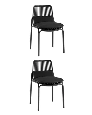 Комплект стульев Stool Group D-012S black X2