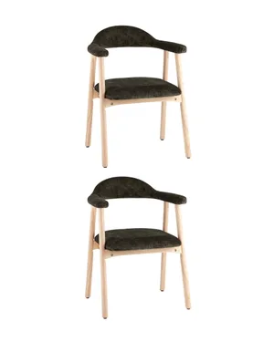 Комплект стульев Stool Group DC-2436-1 KF25060-14 dark green X2