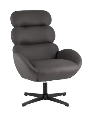 Кресло Stool Group QH-8643K-EL 917-21 dark grey