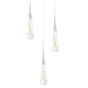 Подвесной светильник Pour Delight Collection DD20591-3 chrome