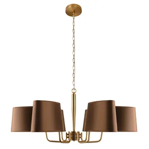Подвесная люстра Hilton Loft It 10527/6 Brass