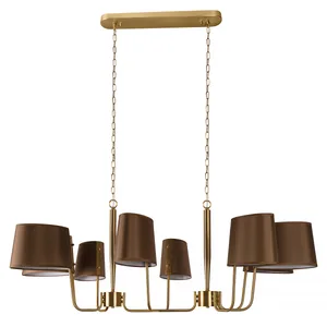 Подвесная люстра Hilton Loft It 10527/8 Brass