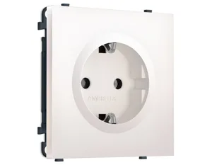 MS206010 Комплект механизма электрической розетки SIGMA Жемчуг 50Hz 2P+E с/з 16A-250V QUANT PRO (SP2060, PR141)