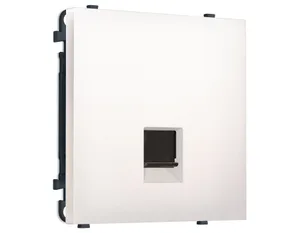 MS212005 Комплект механизма компьютерной розетки SIGMA Жемчуг RJ-45 экранированной с/ш QUANT PRO (SP2120, PR185)