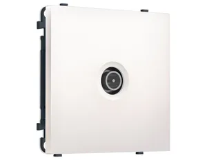 MS213005 Комплект механизма TV розетки оконечной экранированной SIGMA Жемчуг 5-1000MHz 3dB QUANT PRO (SP2130, PR199)
