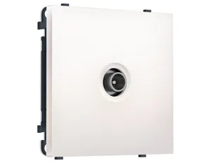 MS213030 Комплект механизма TV розетки проходной SIGMA Жемчуг 5-1000 MHz 4dB QUANT PRO (SP2130, PR211)