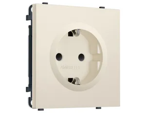 MS327010 Комплект механизма электрической розетки SIGMA Бежевый матовый 50Hz 2P+E с/з с/ш 16A-250V QUANT PRO (SP3270, PR141)