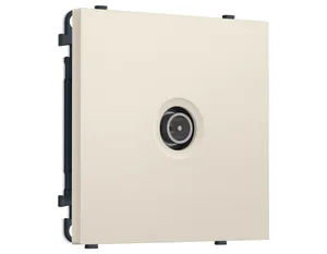 MS333005 Комплект механизма TV розетки оконечной экранированной SIGMA Бежевый матовый 5-1000MHz 3dB QUANT PRO (SP3330, PR199)