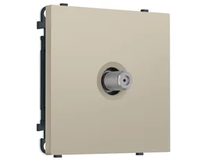 MS353050 Комплект механизма TV розетки SAT SIGMA Кашемир 5-2400MHz 3.5dB QUANT PRO (SP3530, PR215)