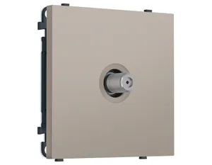 MS373050 Комплект механизма TV розетки SAT SIGMA Серо-бежевый матовый 5-2400MHz 3.5dB QUANT PRO (SP3730, PR215)