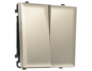 MS543030 Комплект механизма 2-кл перекрестного выключателя SIGMA Шёлк 10A-250V QUANT PRO (SP5430, PR125)