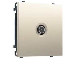 MS553005 Комплект механизма TV розетки оконечной экранированной SIGMA Шёлк 5-1000MHz 3dB QUANT PRO (SP5530, PR199)