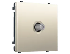 MS553050 Комплект механизма TV розетки SAT SIGMA Шёлк 5-2400MHz 3.5dB QUANT PRO (SP5530, PR215)
