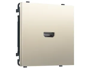 MS554030 Комплект механизма розетки HDMI 2.1 SIGMA Шёлк 30V/900MS 4K-120HZ 8K-60Hz QUANT PRO (SP5540, PR223)
