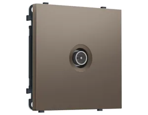 MS643005 Комплект механизма TV розетки оконечной экранированной SIGMA Темная бронза матовый 5-1000MHz 3dB QUANT PRO (SP6430, PR199)