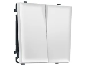 MS823020 Комплект механизма 2-кл проходного выключателя SIGMA Белый мягкое касание 10A-250V QUANT PRO (SP8230, PR120)