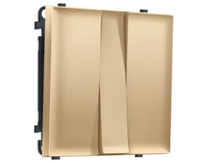 MS885010 Комплект механизма 3-кл выключателя SIGMA Золото Мягкое касание 10A-250V QUANT PRO (SP8850, PR133)