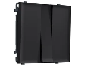 MS985010 Комплект механизма 3-кл выключателя SIGMA Черный Мягкое касание 10A-250V QUANT PRO (SP9850, PR133)
