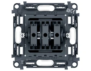 PR133 Механизм 3-клавишного выключателя 10A-250V QUANT PRO