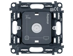 PR199 Механизм TV розетки оконечной экранированной 5-1000MHz 3dB QUANT PRO