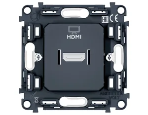 PR223 Механизм розетки HDMI 2.1 30V/900mA 4K-120HZ 8K-60Hz QUANT PRO