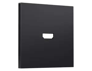 SP8140 Лицевая панель SIGMA (Черный матовый) для HDMI розетки QUANT PRO