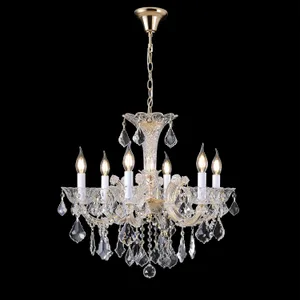 Подвесная люстра CRISTELLE Crystal Lux CRISTELLE SP6 GOLD