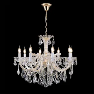 Подвесная люстра CRISTELLE Crystal Lux CRISTELLE SP8 GOLD