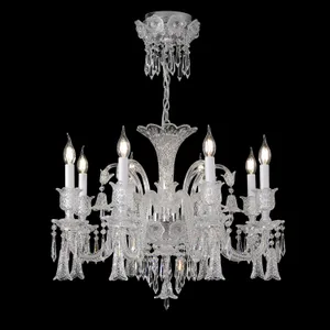 Подвесная люстра VERSAILLES Crystal Lux VERSAILLES SP8 CHROME