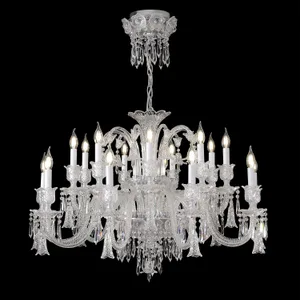 Подвесная люстра VERSAILLES Crystal Lux VERSAILLES SP9+9 CHROME