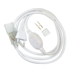Провод электрический для светодиодных лент ULS-N21 NEON 220В Uniel UCX-SP2/N21 WHITE 1 STICKER