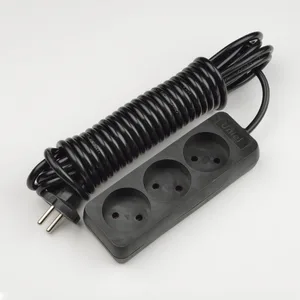 Удлинитель Uniel Standard S-CD3-7 BLACK