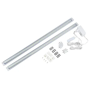 Мебельный светильник Uniel ULM-F45-2x6W/4500K IP20 SILVER