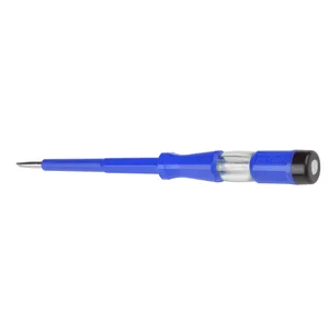 Отвертка-пробник индикаторная шлицевая, 190мм Uniel UVT-M15 190/600V BLUE