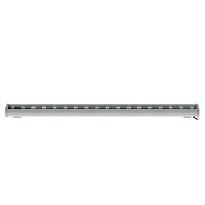 Прожектор уличный Uniel L52 линейные wallwasher ULF-L52-18W/RGB/L100 220V IP65 SILVER